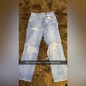 Wallflower cropped jeans